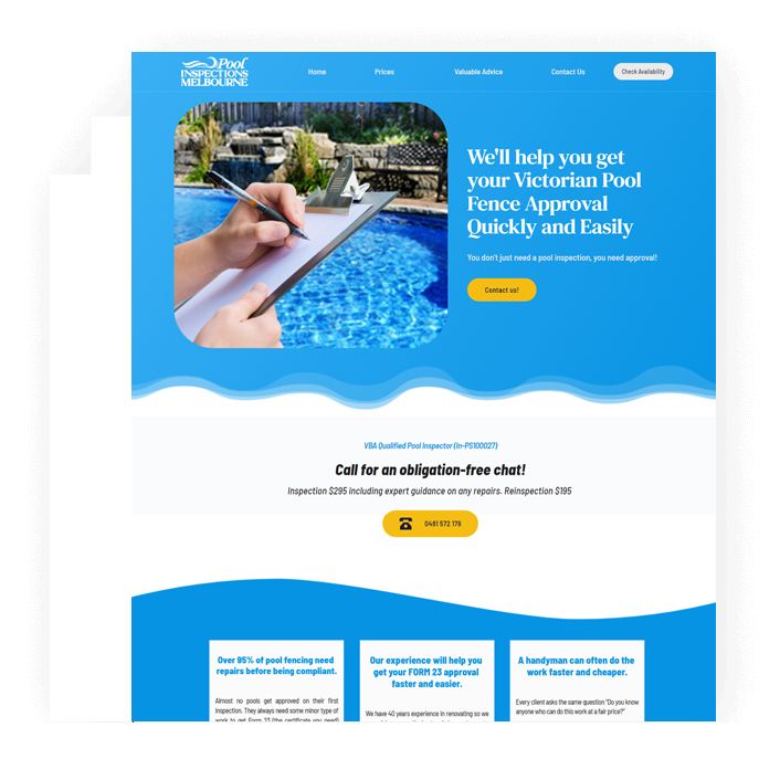 Pool Inspections Melbourne