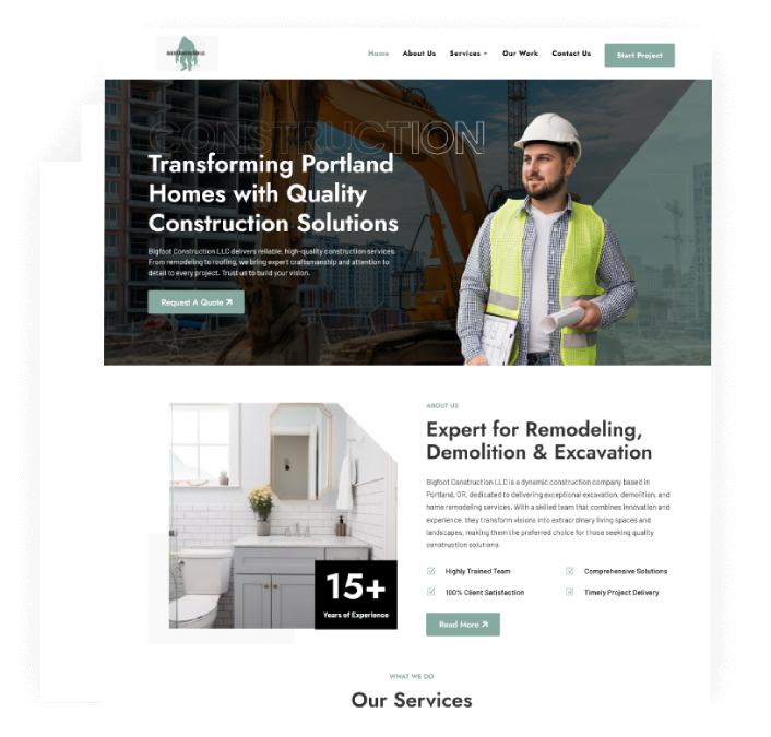 Bigfoot Construction LLC